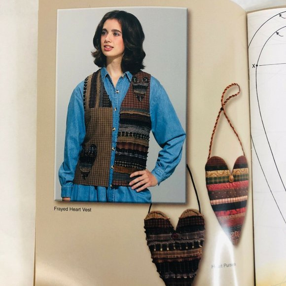 City Stitcher At The Heart Of Folkart Quilting Cross Stitch Crochet Patterns - Picture 7 of 11